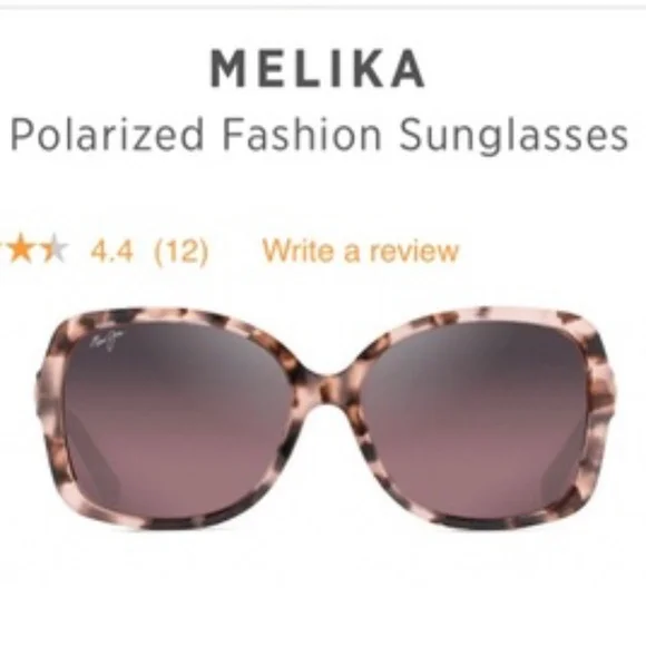 Maui Jim Melika Sunglasses & Case